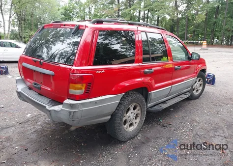 2000 Jeep Grand Cherokee Laredo z USA, uszkodzony, nr VIN 1J4GW48S7YC409319